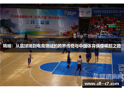 姚明：从篮球场到电竞领域的跨界传奇与中国体育偶像崛起之路