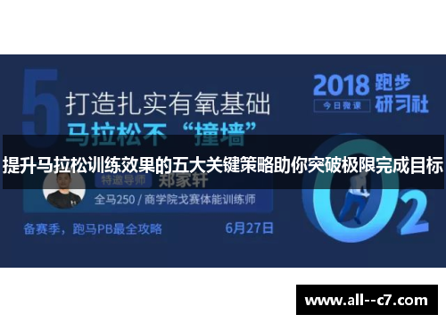 提升马拉松训练效果的五大关键策略助你突破极限完成目标